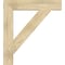 Ekena Millwork Traditional Block Rough Sawn Bracket, Douglas Fir, 6"W x 36"D x 40"H BKT06X36X40TRA05RDF - alternate 2